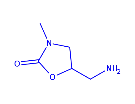 2-Oxazolidinone,5-(aminomethyl)-3-methyl-,(5S)-(9CI)