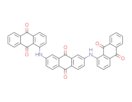 2,7-Bis[(9,10-dihydro-9,10-dioxoanthracen-1-yl)amino]-9,10-anthracenedione