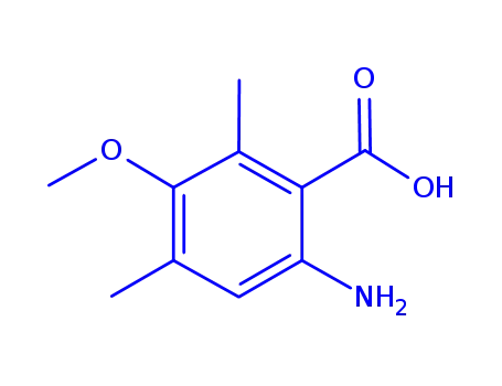 벤조산, 6-아미노-3-메톡시-2,4-디메틸-(9CI)