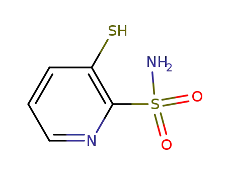 Molecular Structure of 99780-72-0 (2-Pyridinesulfonamide,3-mercapto-(9CI))