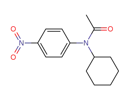 acetic acid-(<i>N</i>-cyclohexyl-4-nitro-anilide)