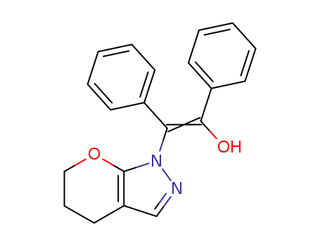 Benzenemethanol, a-[(5,6-dihydropyrano[2,3-c]pyrazol-1(4H)-yl)phenylmethylene]- cas  63569-96-0