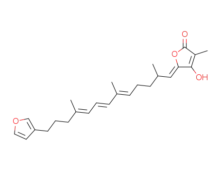 5-[(5E,7E,9E)-13-Furan-3-yl-2,6,10-trimethyl-trideca-5,7,9-trien-(Z)-ylidene]-4-hydroxy-3-methyl-5H-furan-2-one