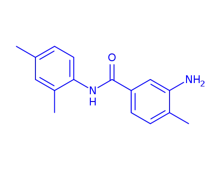 Molecular Structure of 6370-19-0 (3-amino-N-(2,4-dimethylphenyl)-4-methylbenzamide)