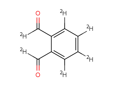 Molecular Structure of 68234-47-9 (o-Phthalaldehyde-d6)