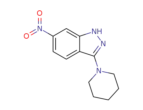 6-NITRO-3-(피페리딘-1-YL)-1H-인다졸