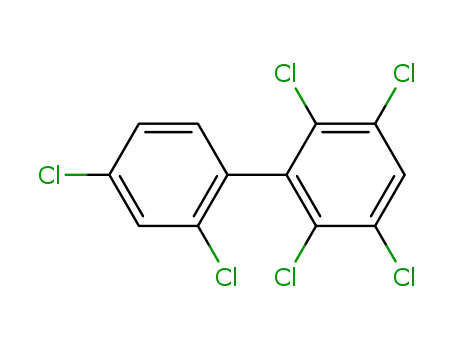 Molecular Structure of 68194-13-8 (2,2',3,4',5,6-HEXACHLOROBIPHENYL)