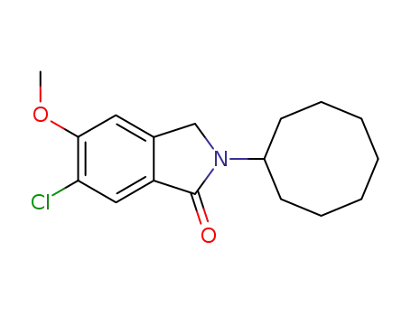 6-Chloro-2-cyclooctyl-5-methoxy-2,3-dihydro-isoindol-1-one