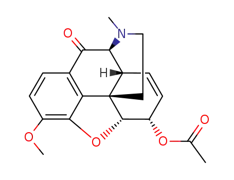 Molecular Structure of 96562-83-3 (10-Oxocodeine 6-Acetate)