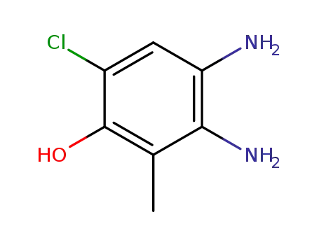 o- 크레졸, 3,4- 디아 미노 -6- 클로로-(2Cl)