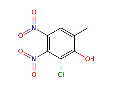 2-chloro-6-methyl-3,4-dinitro-phenol