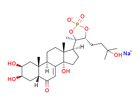 C<sub>27</sub>H<sub>42</sub>O<sub>9</sub>P<sup>(1-)</sup>*Na<sup>(1+)</sup>
