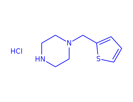 Piperazine, 1-(2-thienylmethyl)-, hydrochloride (1:2)