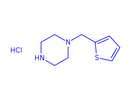 Molecular Structure of 6803-90-3 (1-THIOPHEN-2-YLMETHYL-PIPERAZINE DIHYDROCHLORIDE)