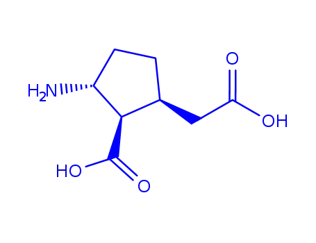 시클로펜탄아세트산, 3-아미노-2-카르복시-, (1S,2R,3S)-(9CI)