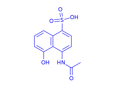 8-acetamido-1-naphthol-5-sulfonic acid