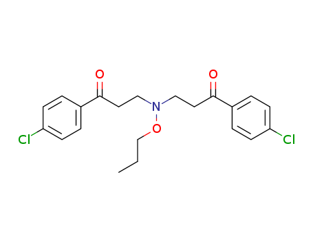 Propiophenone,3,3''-(propoxyimino)bis[4'-chloro- (7CI,8CI)