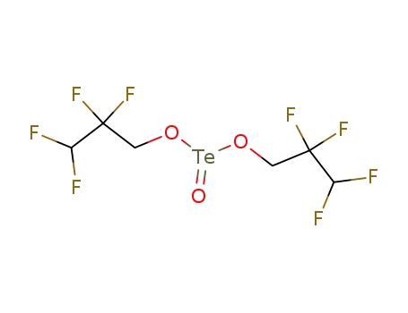 C<sub>6</sub>H<sub>6</sub>F<sub>8</sub>O<sub>3</sub>Te