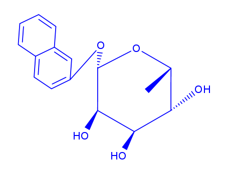 CAS No. 63503-05-9 (α-L-Galactopyranoside, 2-naphthalenyl 6-deoxy- )
