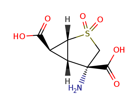 (1R,4S,5S,6S)-4-amino-2,2-dioxo-2λ6-thia-bicyclo[3.1.0]hexane-4,6-dicarboxylic acid