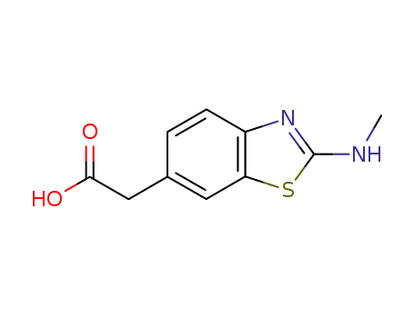 6-벤조티아졸아세트산, 2-(메틸아미노)-(9CI)