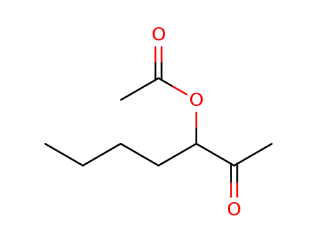 Molecular Structure of 3100-08-1 (2-Heptanone, 3-(acetyloxy)-)