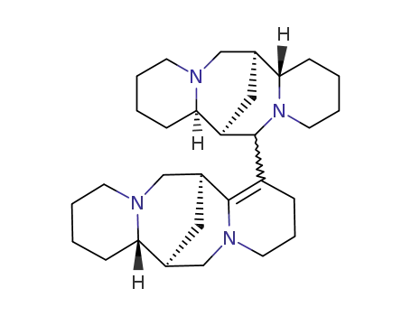 Molecular Structure of 477-22-5 ((7<i>S</i>,7'<i>R</i>)-(7a<i>t</i>,7'a<i>c'</i>,14'a<i>t'</i>)-Δ<sup>1(14a)</sup>-docosahydro-7<i>r</i>,14<i>c</i>;7'<i>r'</i>,14'<i>c'</i>-dimethano-[1,6'ξ]bi[dipyrido[1,2-<i>a</i>;1',2'-<i>e</i>][1,5]diazocinyl])