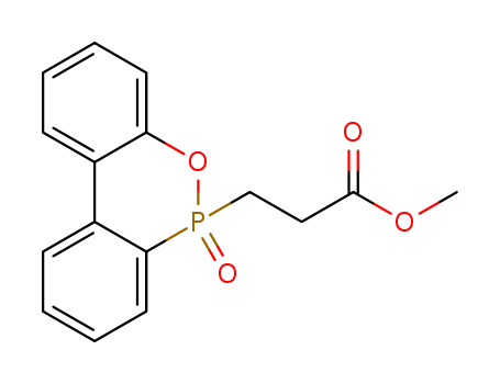 9,10-Dihydro-9-oxa-10-phosphaphenanthrene-10-propanoic acid methyl ester 10-oxide