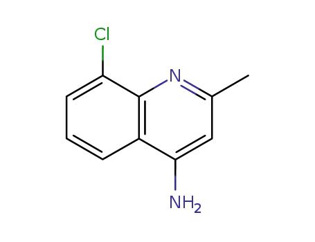 4- 아미노 -8- 클로로 -2- 메틸 퀴놀린
