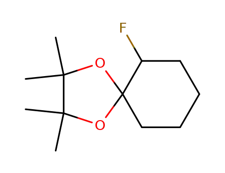 (R,S)-6-fluoro-2,2,3,3-tetramethyl-1,4-dioxaspiro<4.5>decane