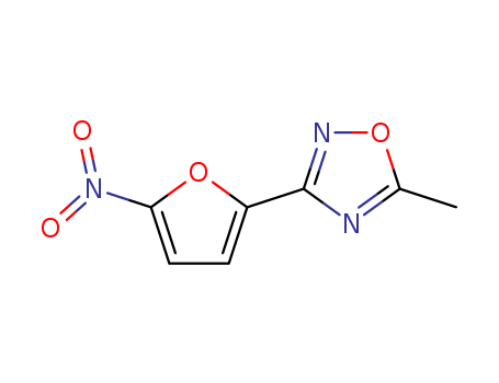 5-Methyl-3-(5-nitrofuran-2-yl)-1,2,4-oxadiazole
