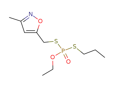 디티 오 인산 O- 에틸 S-[(3- 메틸이 속 사졸 -5- 일) 메틸] S- 프로필 에스테르