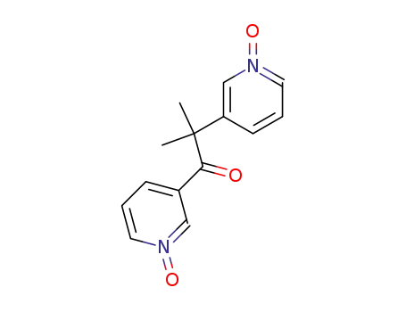 Molecular Structure of 73292-52-1 (2-Methyl-1,2-bis-3-(1-oxopyridyl)propan-1-one)