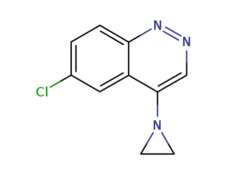 Cinnoline,4-(1-aziridinyl)-6-chloro- cas  68211-04-1