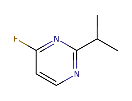 피리미딘, 4-플루오로-2-(1-메틸에틸)-(9CI)