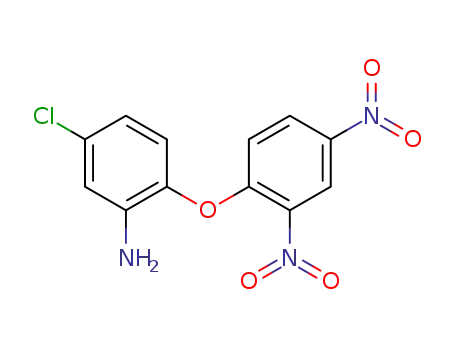 Molecular Structure of 860736-22-7 (5-chloro-2-(2,4-dinitro-phenoxy)-aniline)