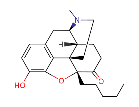 4,5α-エポキシ-3-ヒドロキシ-17-メチル-5β-ペンチルモルフィナン-6-オン