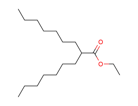 Molecular Structure of 63905-75-9 (Diheptylacetic acid ethyl ester)