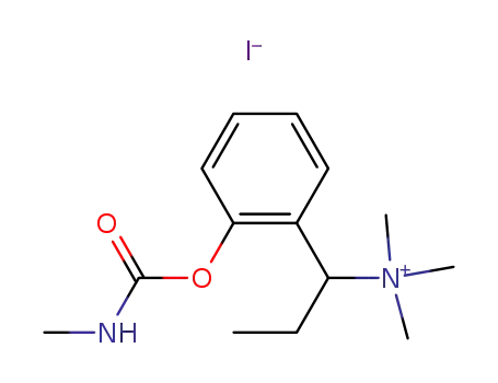 Molecular Structure of 64051-00-9 (N,N,N-trimethyl-1-{2-[(methylcarbamoyl)oxy]phenyl}propan-1-aminium iodide)