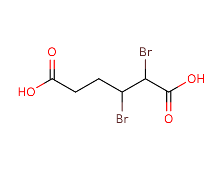 Hexanedioic acid,2,3-dibromo- cas  63905-30-6