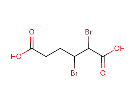 Molecular Structure of 63905-30-6 (2,3-Dibromoadipic acid)