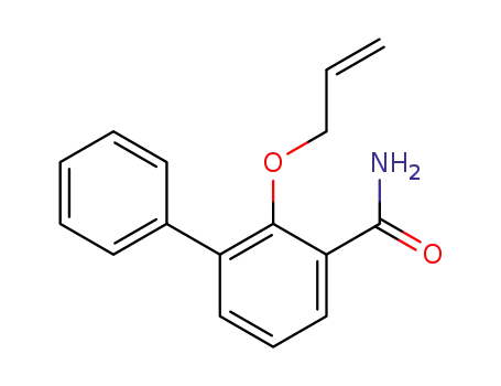 Molecular Structure of 63887-18-3 (2-(Allyloxy)-3-phenylbenzamide)