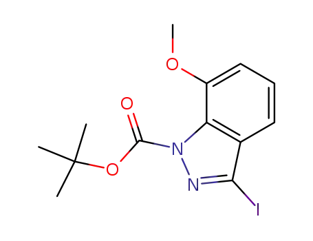 tert-butyl 3-iodo-7-methoxy-1H-indazole-1-carboxylate