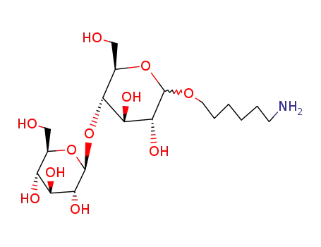 .beta.-D-Galactopyranoside, 6-aminohexyl 4-O-.beta.-D-galactopyranosyl-