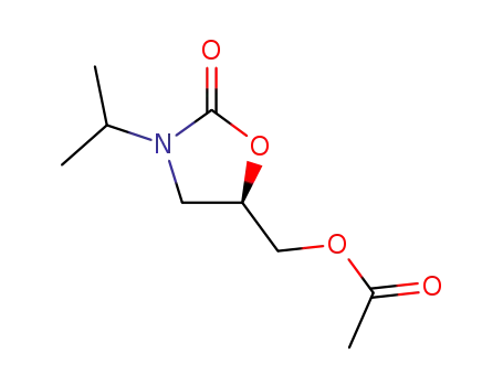 Acetic acid (R)-3-isopropyl-2-oxo-oxazolidin-5-ylmethyl ester