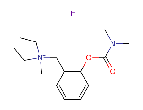 [2-(dimethylcarbamoyloxy)phenyl]methyl-diethyl-methylazanium iodide