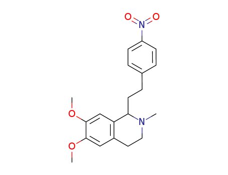 1-(4-nitrophenethyl)-6,7-dimethoxy-2-methyl-1,2,3,4-tetrahydroisoquinoline