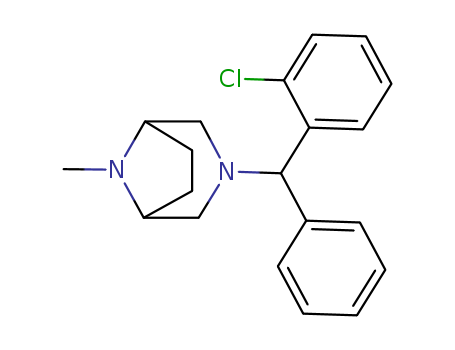 3,8-Diazabicyclo[3.2.1]octane,3-[(2-chlorophenyl)phenylmethyl]-8-methyl-
