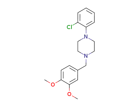 1-(3,4-디메톡시벤질)-4-(2-클로로페닐)피페라진