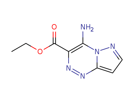4-Aminopyrazolo[5,1-c][1,2,4]triazine-3-carboxylic acid ethyl ester